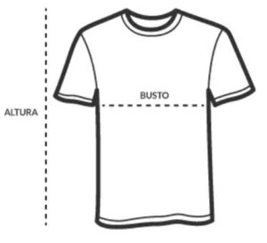 Camisa FF Sports - Medidas